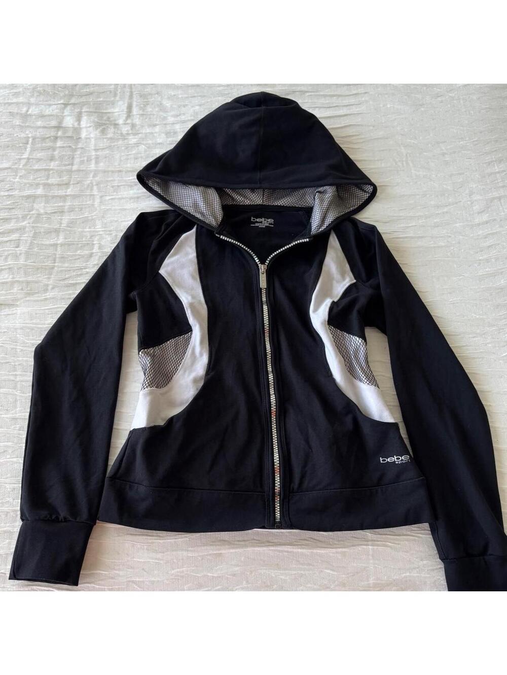 Bebe Women's Black and White Jacket